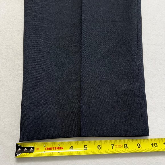 Flying Cross Men's Regular Fit Classic Style Navy Dacron Pants Size 44x30 NWT - Picture 11 of 12